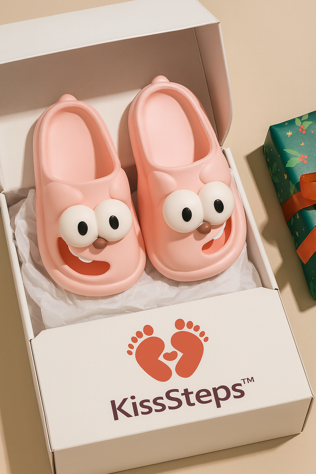 KissSteps™ Kissing Slippers