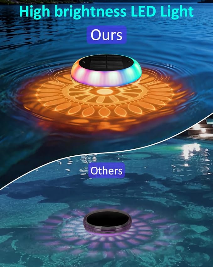 KissSteps™ AquaGlow Floating Light