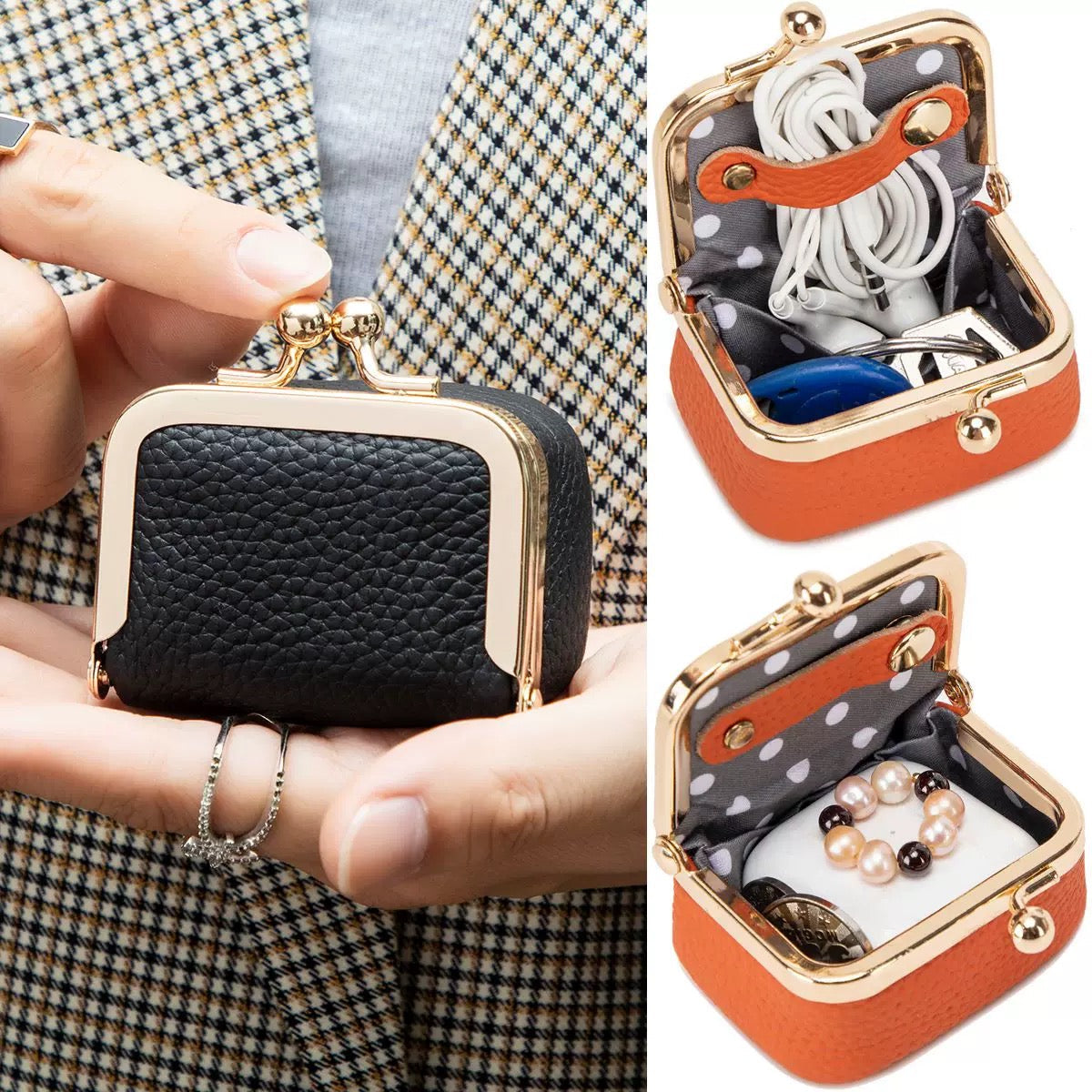 KissSteps™ Mini Jewelry Purse