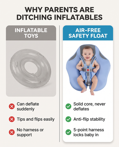 KissSteps™ Air-Free Baby Float